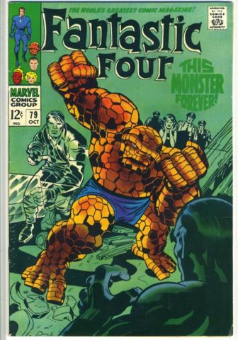 FANTASTIC FOUR #079 © October 1968 Marvel Comics